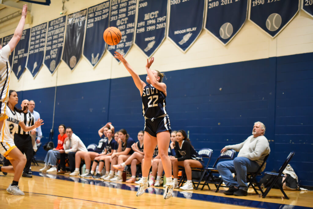 Middletown South Player taking shot